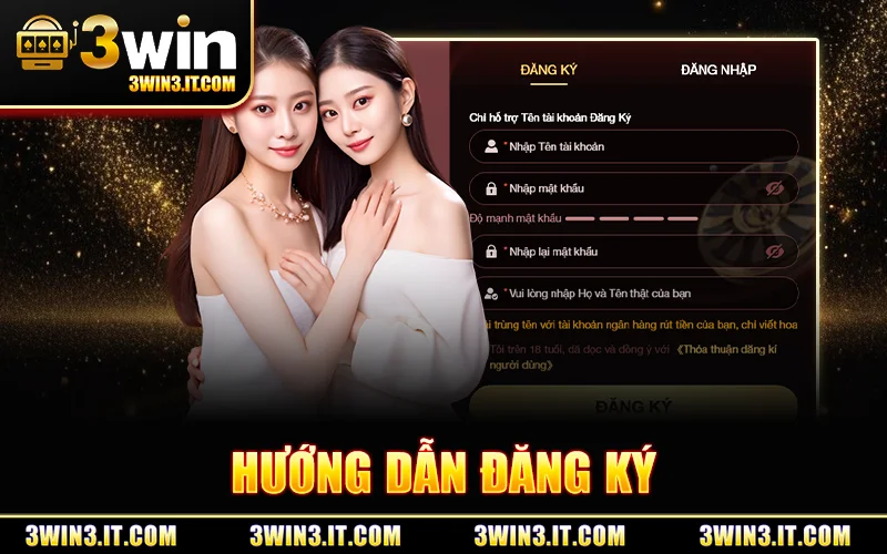 Hướng Dẫn Đăng Ký-3win